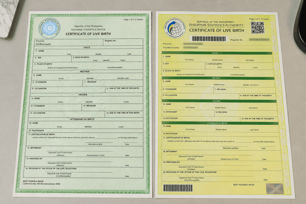 PSA Birth Certificate Online Philippines Neutral Office