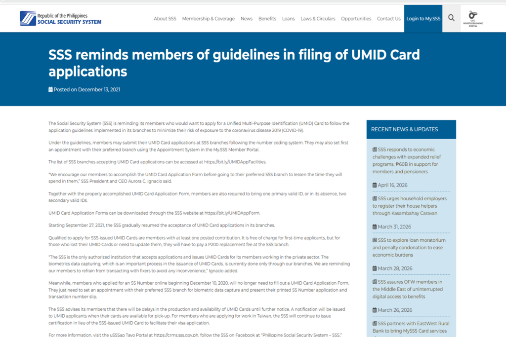 UMID Requirements Philippines 2026 (Complete & Easy Guide for Fast Approval)