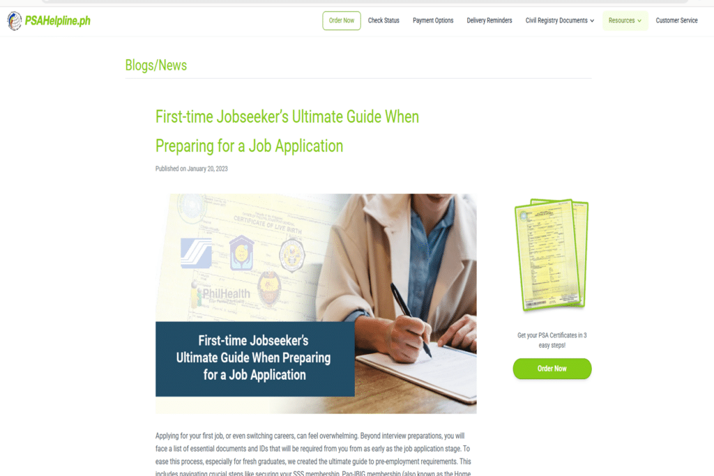Employment Requirements Philippines 2026 (Complete & Easy Checklist Guide)